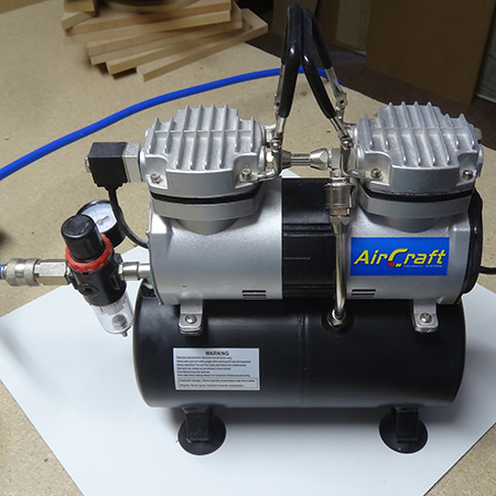 Using pneumatic tools for DIY aircraft compressor