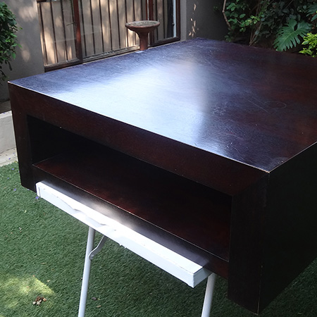 Paint furniture with home made chalk paint