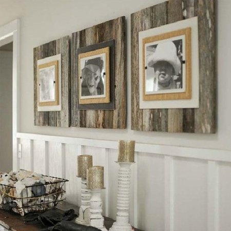 Easy and affordable remodelling ideas feature wall with art