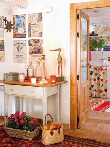 Renovated farmhouse retains its rustic style