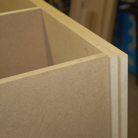 Make a hutch desk for a child's bedroom