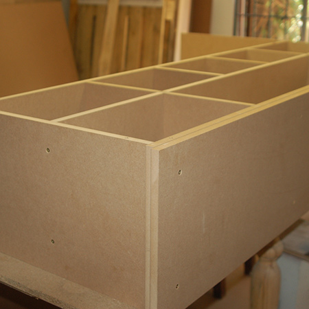 Make a hutch desk for a child's bedroom