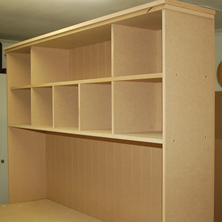 Make a hutch desk for a child's bedroom