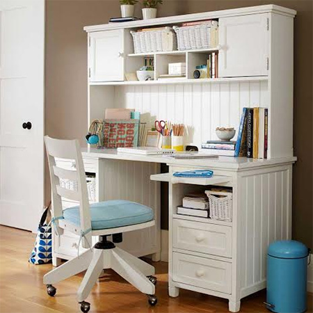 Home Dzine Diy Make A Hutch Desk For Child S Bedroom
