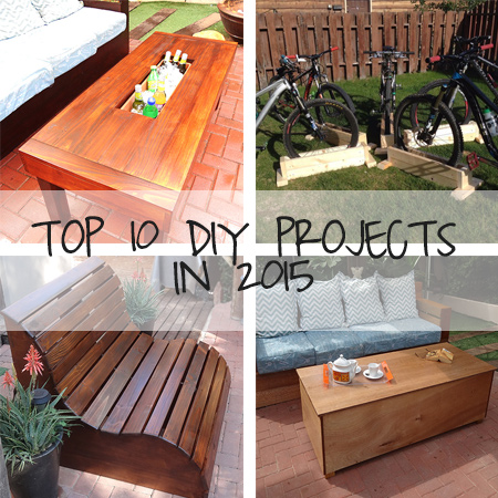 Here's a round up of our Top 10 DIY projects for 2015