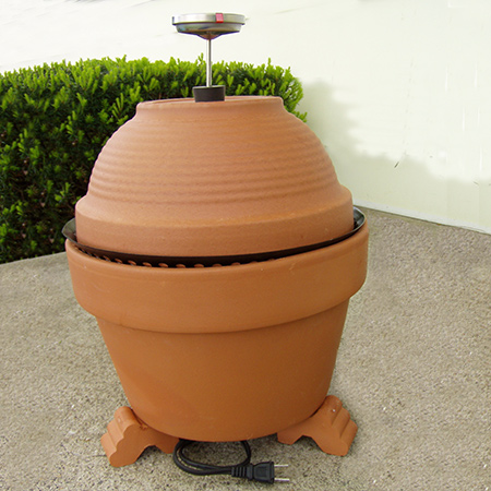 terra cotta pots make a smoker