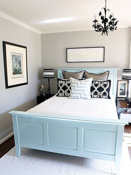 guest bedrooms it is better to shop for a bed that does not have a footboard, as this will restrict movement around the room