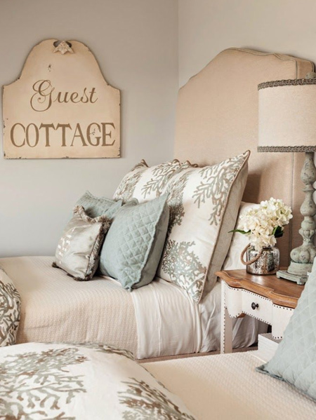 Don't overwhelm a tiny table with a large arrangement of flowers. A few freshly cut stems in a decorative vase will add just the right amount of personal touch