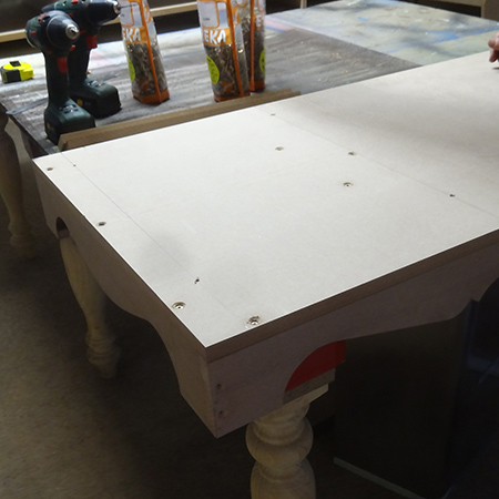 Cottage style shabby chic distressed TV or media cabinet base