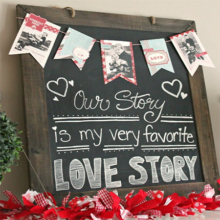 chalkboard menu board rustoleum chalkboard spray with photo bunting