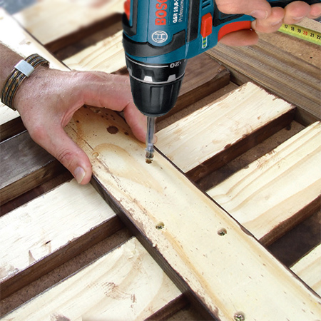 Make your own trestle desk