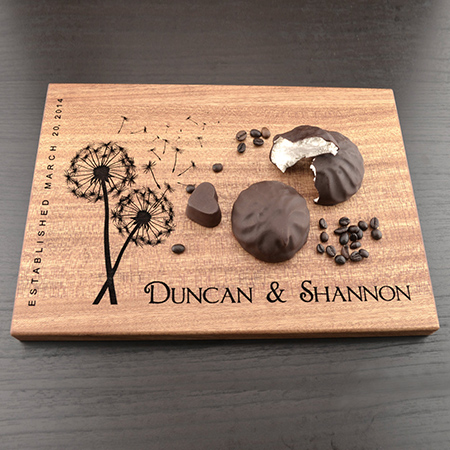 dremel versatip to wood burn design into timber chopping board