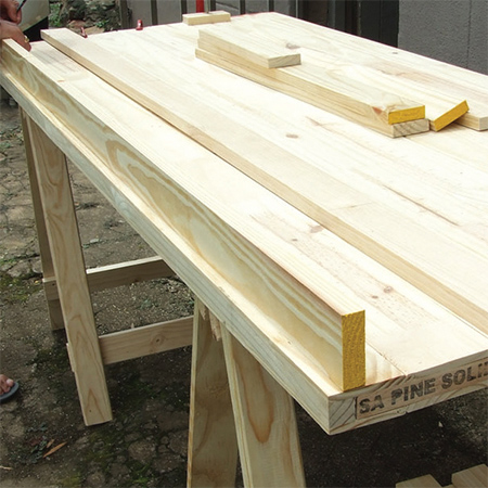 Make your own trestle desk