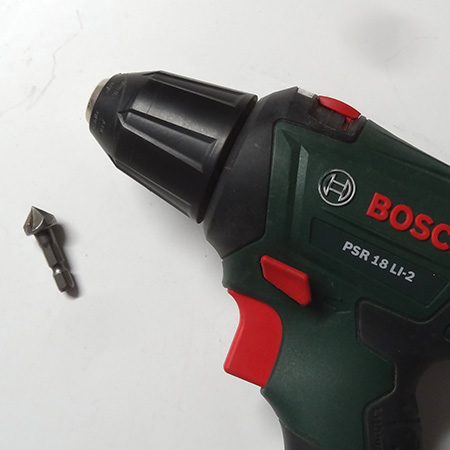 countersink bit used with drill / driver for sinking holes when drilling in timber or board