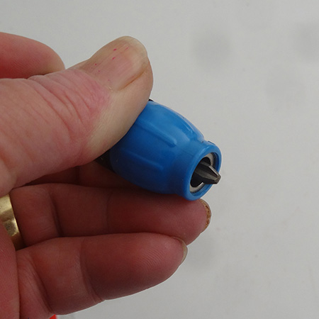 dimpler dryway or gypsum board screw drilling attachment