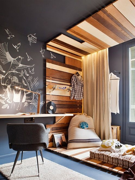 rustoleum chalkboard wall ideas for childrens bedroom