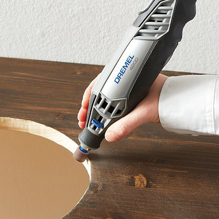Recycle old pot into countertop waste bin