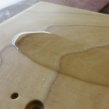 use wax candles to protect and preserve wood DIY projects