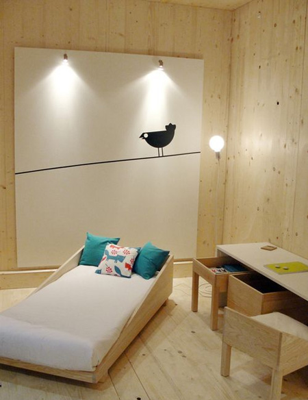plywood beds childrens bedroom design ideas