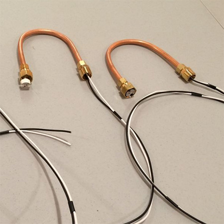 Galvanised pipe lighting