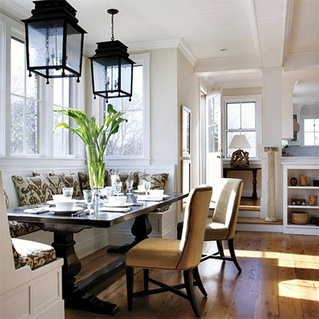 ideas for kitchen or dining banquette