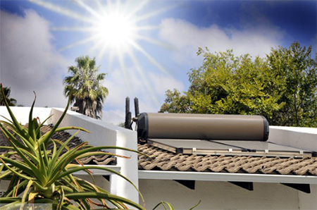 Get your hot water free from the sun