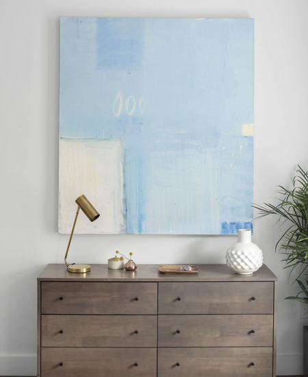 Make a small townhouse feel spacious 