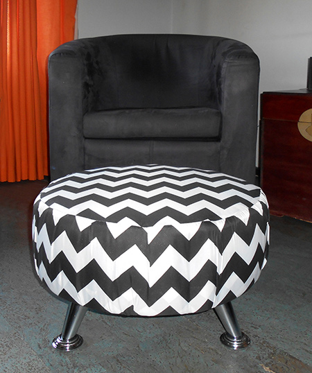Quick and easy diy footstool