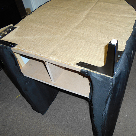 add legs to diy tub chair