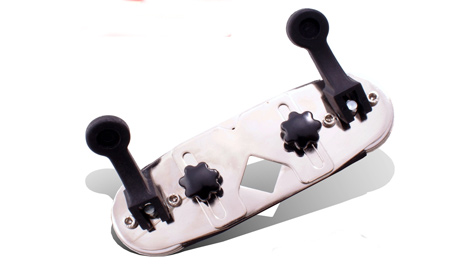 tork craft bit guide for holding hole saws while you drill holes in tiles