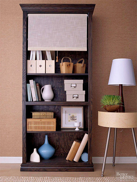 how to make a diy bookcase or bookshelf ideas dark stain