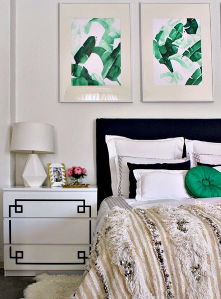 ikea hack instructions diy malm dresser with black detail