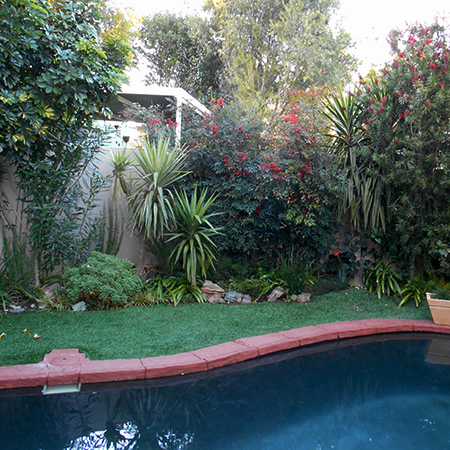 artificial grass reduces water consumption