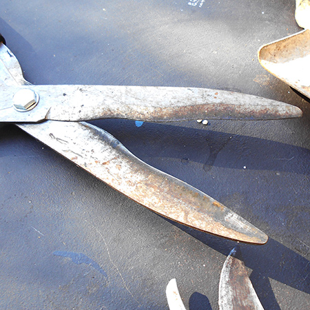 Clean and sharpen your garden tools