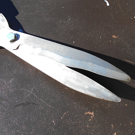 Clean and sharpen your garden tools