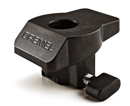 The Dremel Shaping Platform enables sanding and grinding at perfect 90- and 45-degree angles.