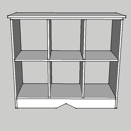 Colourful storage unit