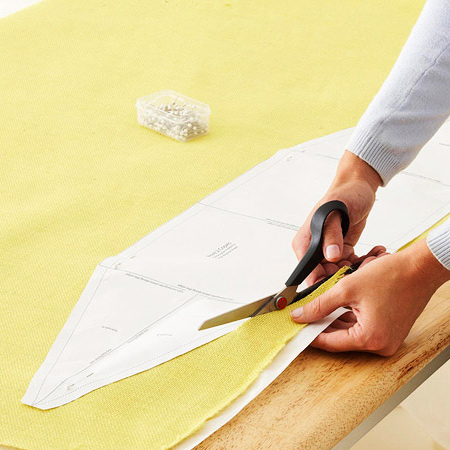 Sew up a comfortable pouf for your home