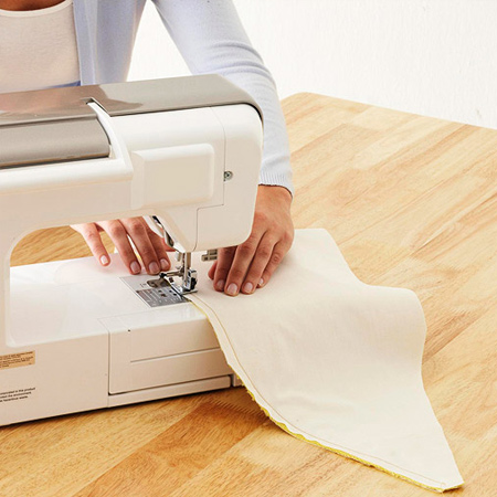 Sew up a comfortable pouf for your home