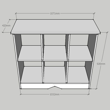 Colourful storage unit