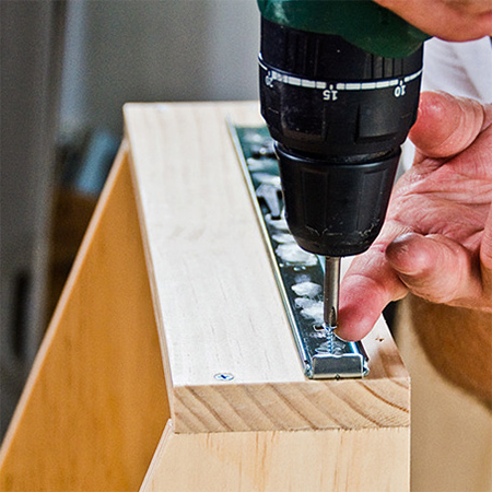 Practical undersink storage drawers