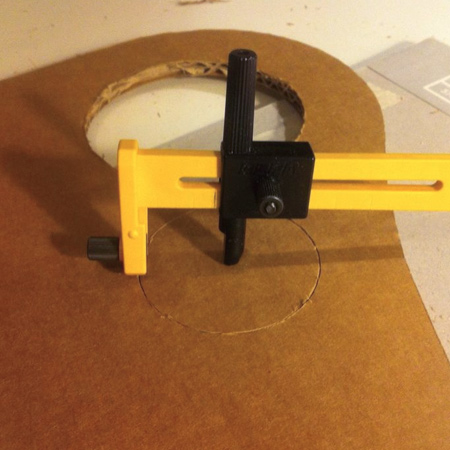 Sturdy seat or stool made from cardboard