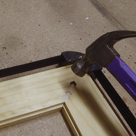 Trio of colourful 1-hour picture frames