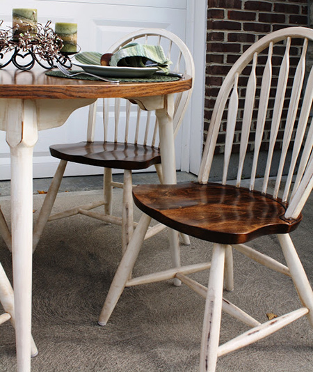 pine dining set painted with home made chalk paint and woodoc 10 interior wood sealer