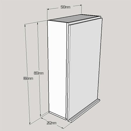 Drop-down workbench or craft table - dimensions