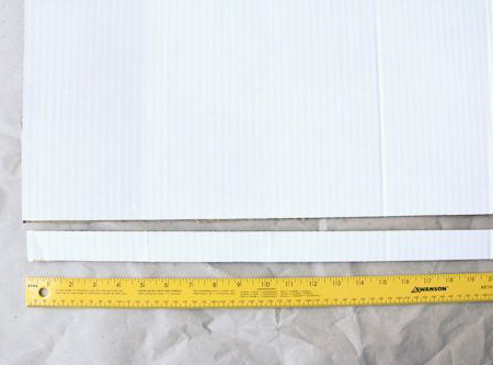 Quick and easy cardboard lampshade