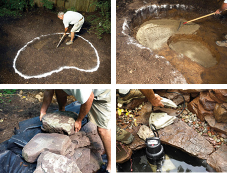 Build your own garden pond