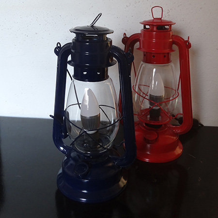 turn paraffin lamps into LED lights using Lumi Straight Candle LED bulbs from Lumi LED