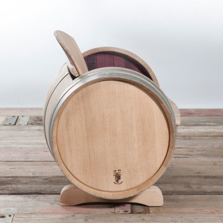 make garden or outdoor furniture from oak wine barrels