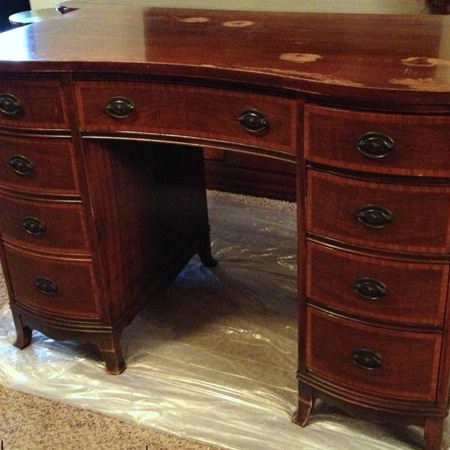 Makeover a chest of drawers